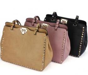 Rivets Shoulder Messenger Bag
